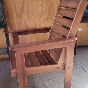 Poltrona de madera para Terraza